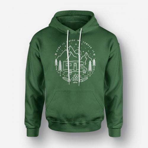 Plotterdatei Wohnmobil Camper - Hoodie - Camping - Outdoor