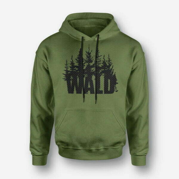 Plotterdatei für Männer - Wald - Outdoor - Hoodie