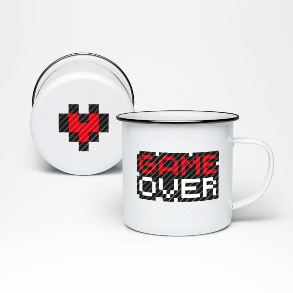 Plotterdatei Game Over für Gamer - Gaming - Männer - Tasse
