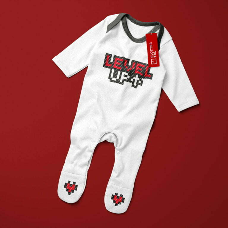 Plotterdatei The Gamer - Level Up - Baby Trampler