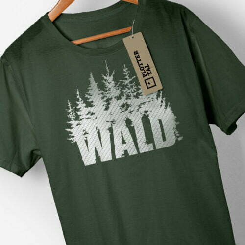 Plotterdatei für Männer - Wald - Outdoor - T-Shirt
