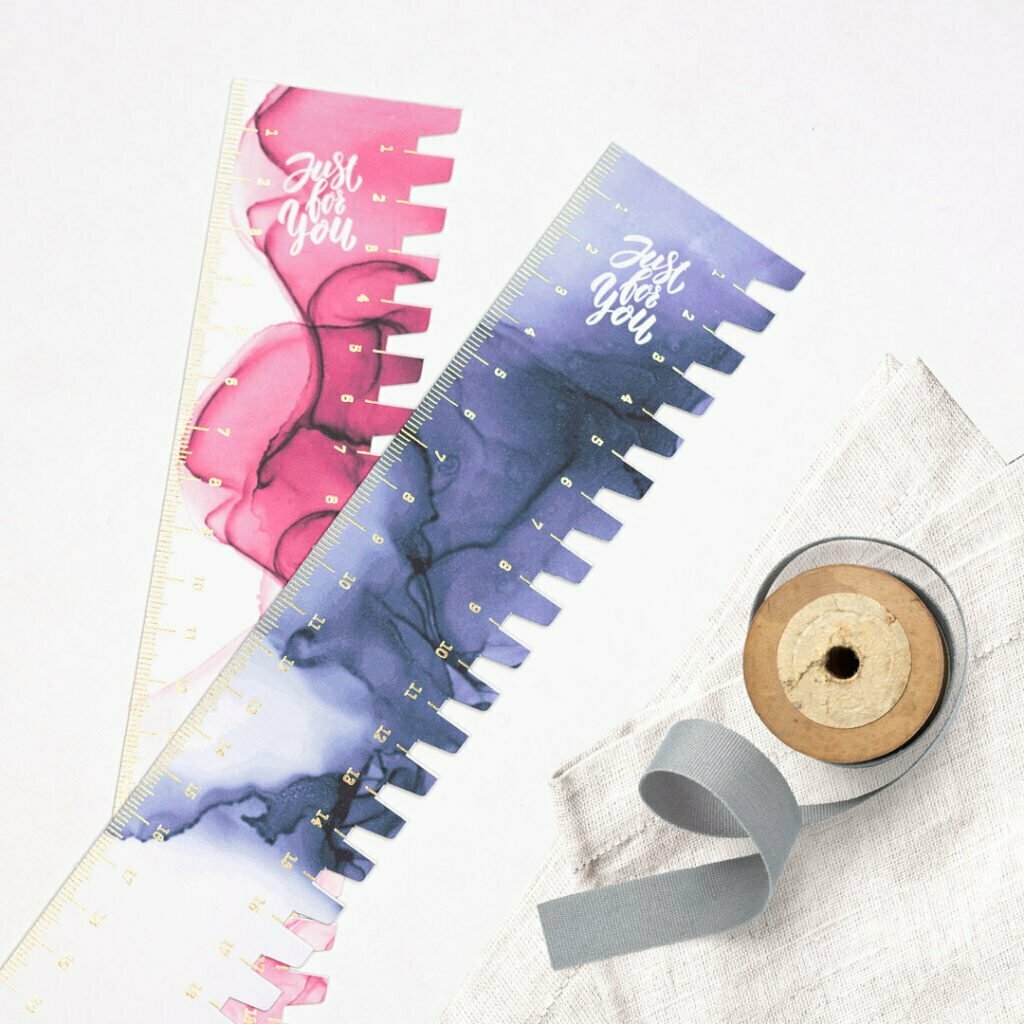 CHAOTEMAI 2-teiliges Bügellineal Set - Hitzebeständig Für Näharbeiten