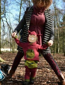 Plotterdatei für Kinder Wald Draußenkind