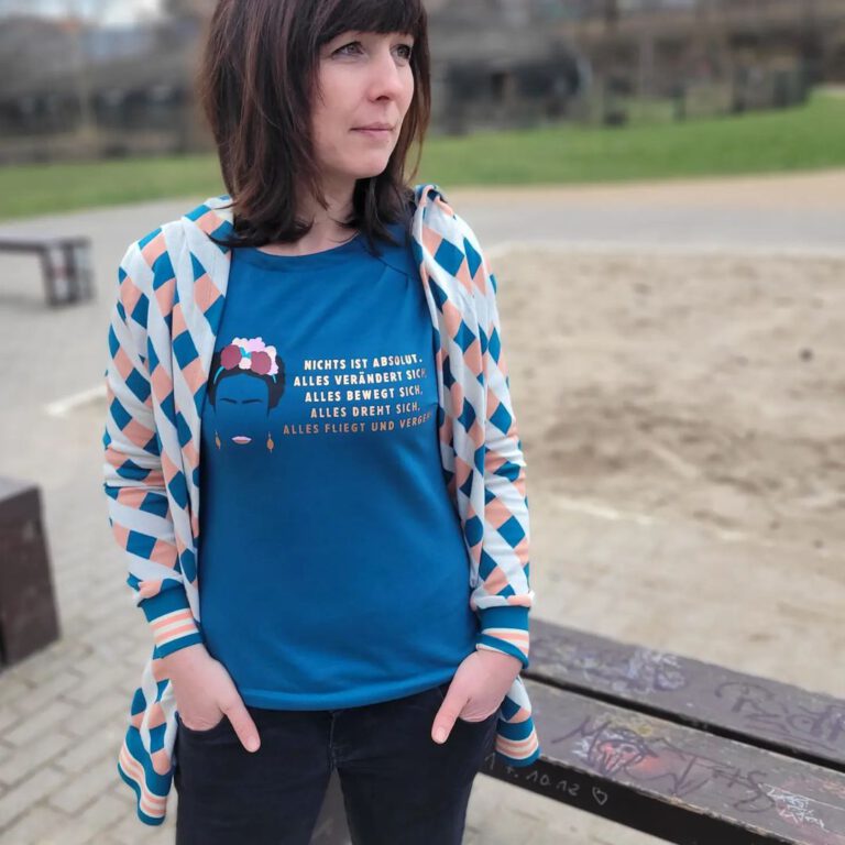 Plotterdatei I am my own muse Probeplott