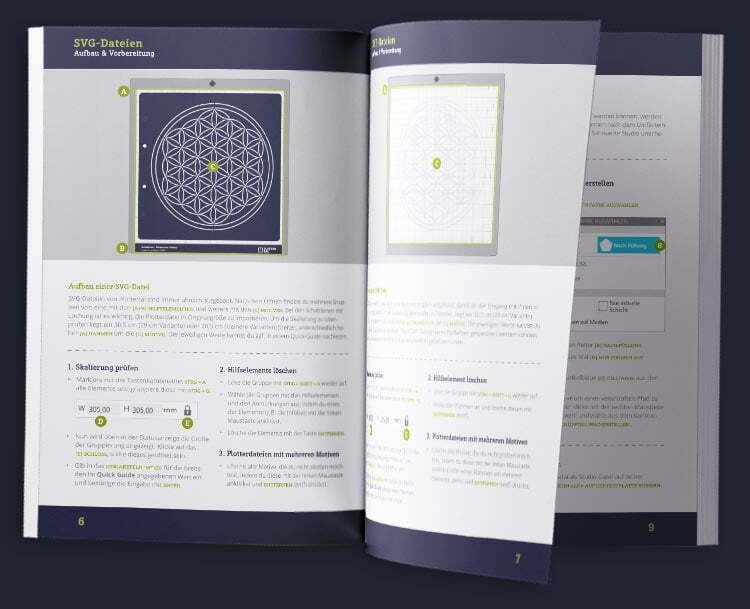 Plotter Tutorial - Plotterdateien für Schablonen in Silhouette Studio nutzen