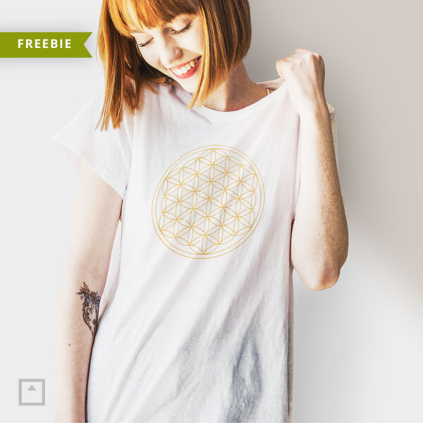 Plotter-Freebie "Blume des Lebens" / Flower of life - kostenlose Plotterdatei SVG DXF