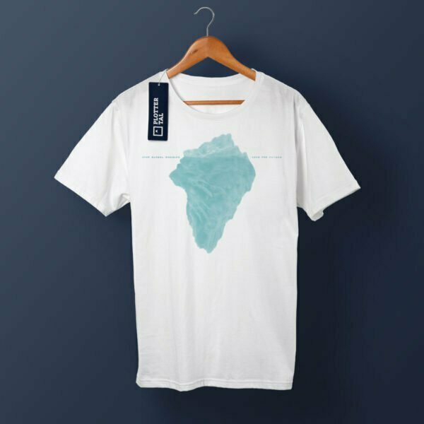Plotterdatei für Erwachsene - Klimawandel Umweltschutz Eisberg Shirt
