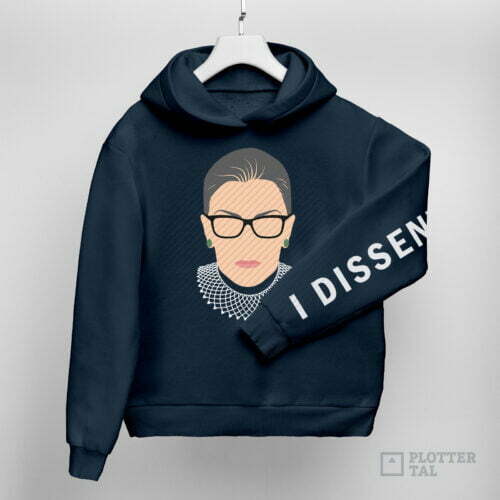 Plotterdatei für Frauen I dissent RBG Ruth