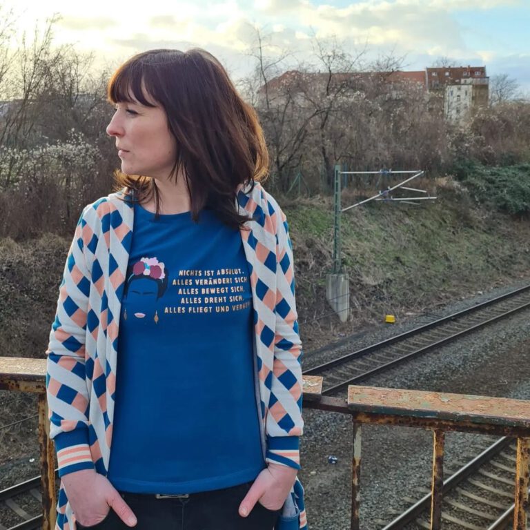 Plotterdatei I am my own muse Probeplott