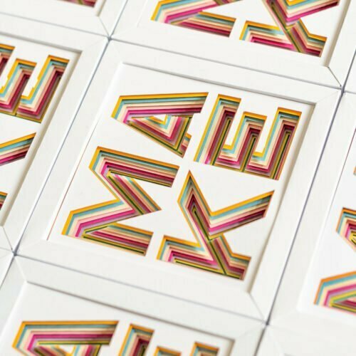 Plotterdatei 3D Rahmen "Make"