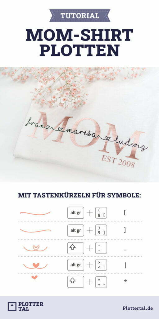 Mom-Shirt plotten | Silhouette Studio Tutorial